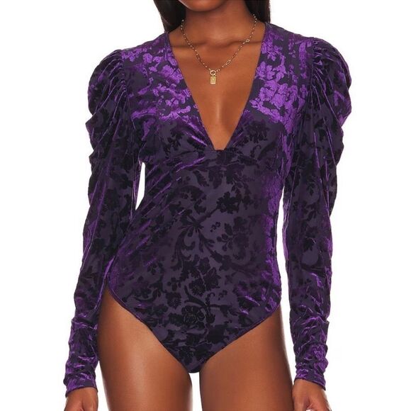 Free People Magic Hour Bodysuit Nwt M - Picture 5 of 11